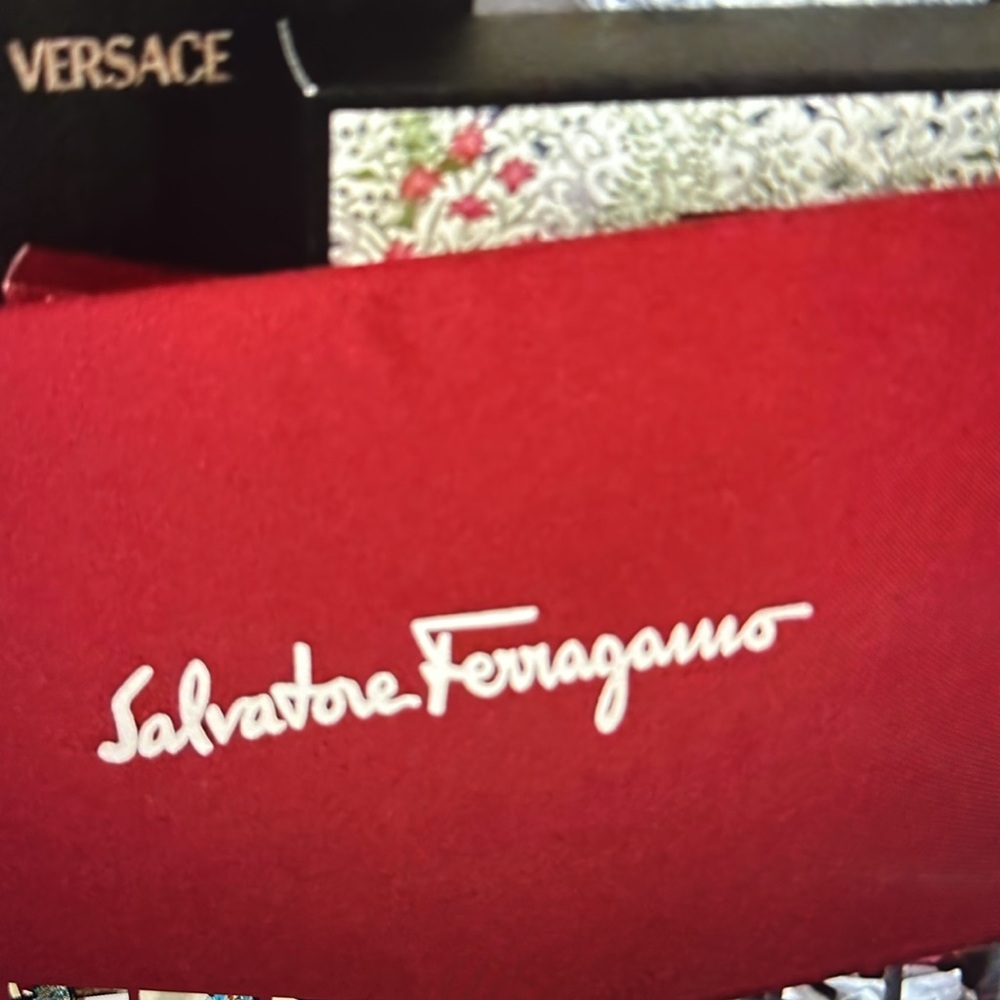 Salvatore Ferragamo Jungle silk 2 sided twill scarf - Picture 8 of 8